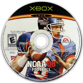 NCAA Football 08 - Disc