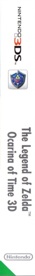 The Legend of Zelda: Ocarina of Time 3D - Box - Spine