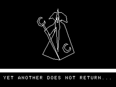 Dungeons of Daggorath - Screenshot - Game Over