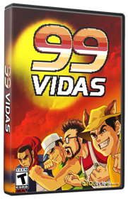 99Vidas - Box - 3D