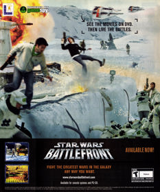 Star Wars: Battlefront - Advertisement Flyer - Front