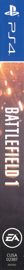 Battlefield 1 - Box - Spine