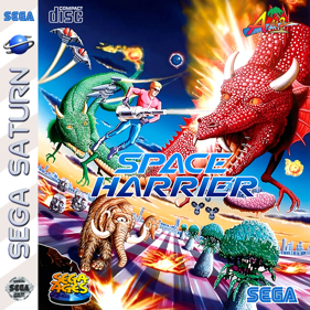 Sega Ages: Space Harrier - Fanart - Box - Front
