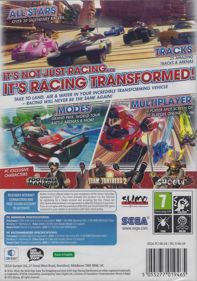 Sonic & All-Stars Racing Transformed - Box - Back