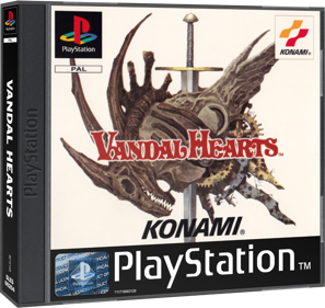 Vandal Hearts - Box - 3D Image