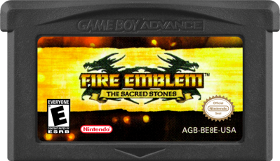 Fire Emblem: The Sacred Stones - Cart - Front Image