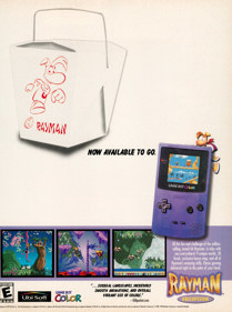Rayman - Advertisement Flyer - Front