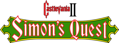 Castlevania II: Simon's Quest - Clear Logo
