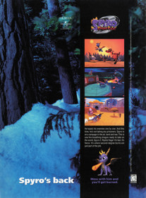 Spyro 2: Ripto's Rage! - Advertisement Flyer - Front