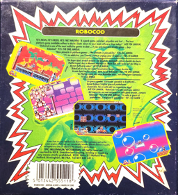 James Pond 2: Codename RoboCod - Box - Back