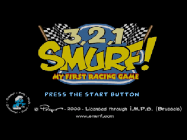 Smurf Racer! - Screenshot - Game Title