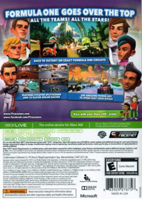 F1 Race Stars - Box - Back