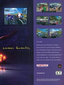 Ridge Racer V - Advertisement Flyer - Front