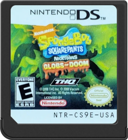 SpongeBob SquarePants featuring Nicktoons: Globs of Doom - Cart - Front Image