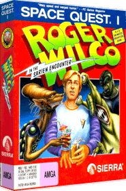 Space Quest I: Roger Wilco in the Sarien Encounter - Box - 3D