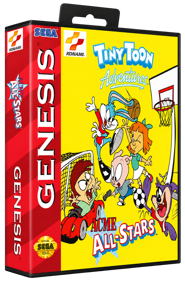 Tiny Toon Adventures: ACME All-Stars - Box - 3D