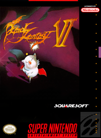 Final Fantasy III - Fanart - Box - Front
