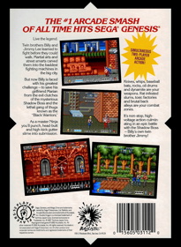 Double Dragon - Box - Back