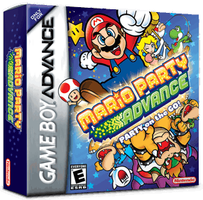 Mario Party Advance - Box - 3D