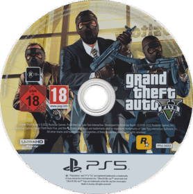 Grand Theft Auto V - Disc Image