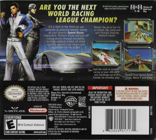 Speed Racer: The Videogame - Box - Back