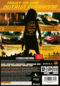 Need for Speed: Undercover - Box - Back