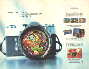 Pokémon Snap - Advertisement Flyer - Front