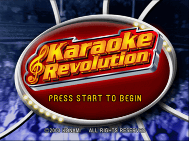Karaoke Revolution - Screenshot - Game Title