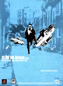 Driver 2: The Wheelman Is Back - Advertisement Flyer - Front