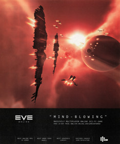 EVE Online - Advertisement Flyer - Front