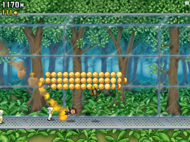Jetpack Joyride - Screenshot - Gameplay