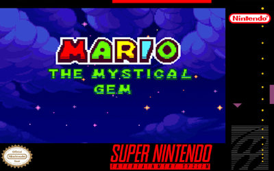 Mario: The Mystical Gem - Fanart - Box - Front