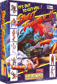 Street Fighter II: The World Warrior - Box - 3D Image