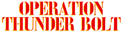 Operation Thunderbolt - Clear Logo