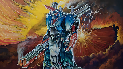 Robo Aleste - Fanart - Background