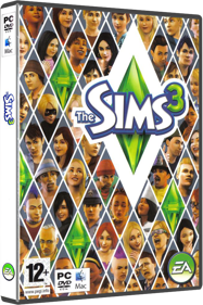 The Sims 3 - Box - 3D