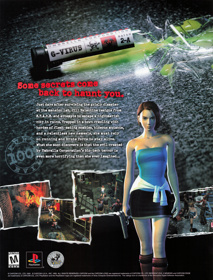 Resident Evil 3: Nemesis - Advertisement Flyer - Front