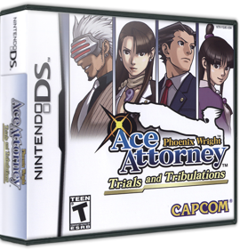 Phoenix Wright: Ace Attorney: Trials and Tribulations - Box - 3D Image