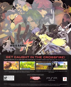 Wild Arms XF - Advertisement Flyer - Front