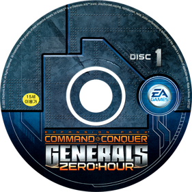 Command & Conquer: Generals: Zero Hour - Disc