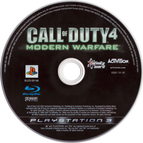 Call of Duty 4: Modern Warfare - Disc