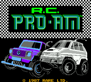 R.C. Pro-Am - Screenshot - Game Title