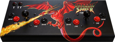 Dragon Saber - Arcade - Control Panel