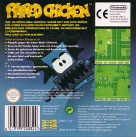 Alfred Chicken - Box - Back