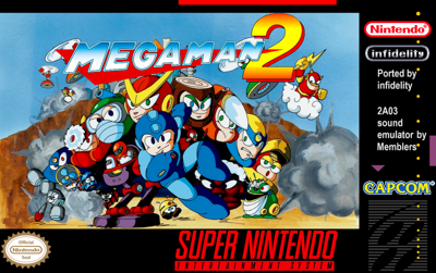 Mega Man II - Box - Front