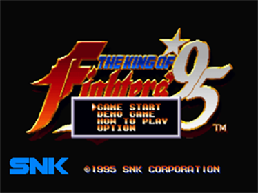 The King of Fighters '95 - Screenshot - Game Select