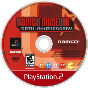 Namco Museum 50th Anniversary - Disc