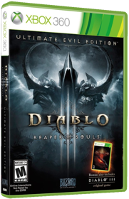 Diablo III: Reaper of Souls: Ultimate Evil Edition - Box - 3D