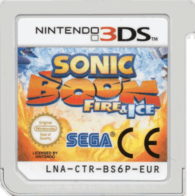 Sonic Boom: Fire & Ice - Cart - Front