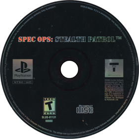 Spec Ops: Stealth Patrol - Disc Image